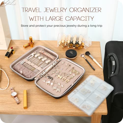 Large Travel Jewelry Organizer Case